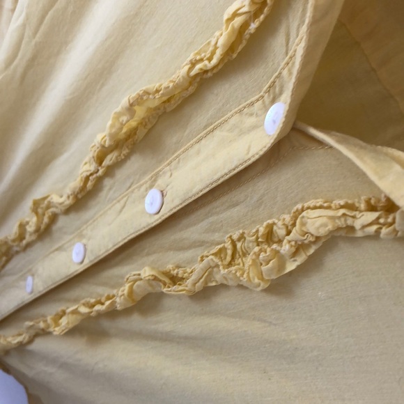 Yellow Tommy Hilfiger Button Down - Picture 3 of 4